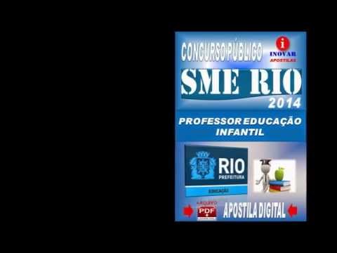 Apostila SME RJ RIO Professor de Educacao Infantil 2014