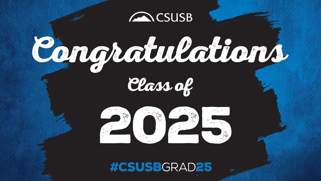 CSUSB Winter Commencement 2025 -  JHB College of Business and Public Administration