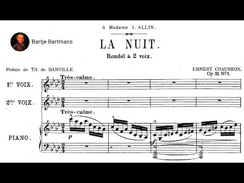 Ernest Chausson - Deux Duos, Op. 11 (1883)