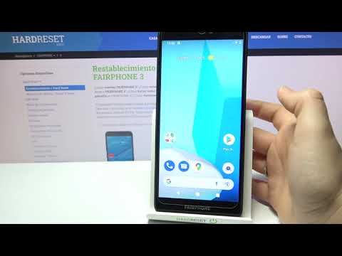Cómo activar el modo oscuro en FairPhone 3 - tema oscuro