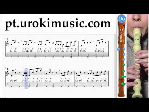 Aulas de Flauta Doce G. Imagine Dragons - Thunder Curso Aprender um-i372