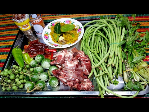 Yummy Yummy | Coconut Milk Pork Ribs Sour Soup | Cooking Food