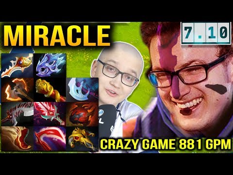 DOTA 7.10 MIRACLE ANTI MAGE IS CRAZY 10 Slotted vs Matumbaman Pugna