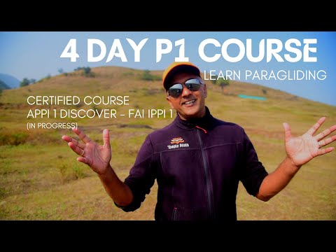Learn Paragliding - Basic Paragliding Licensed Course - 4 Days P1  in Kamshet  Maharashtra