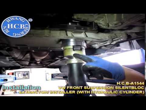 H.C.B-A1544 VW FRONT SUSPENSION SILENTBLOC EXTRACTOR/ INSTALLER(WITH HYDRAULIC CYLINDER)