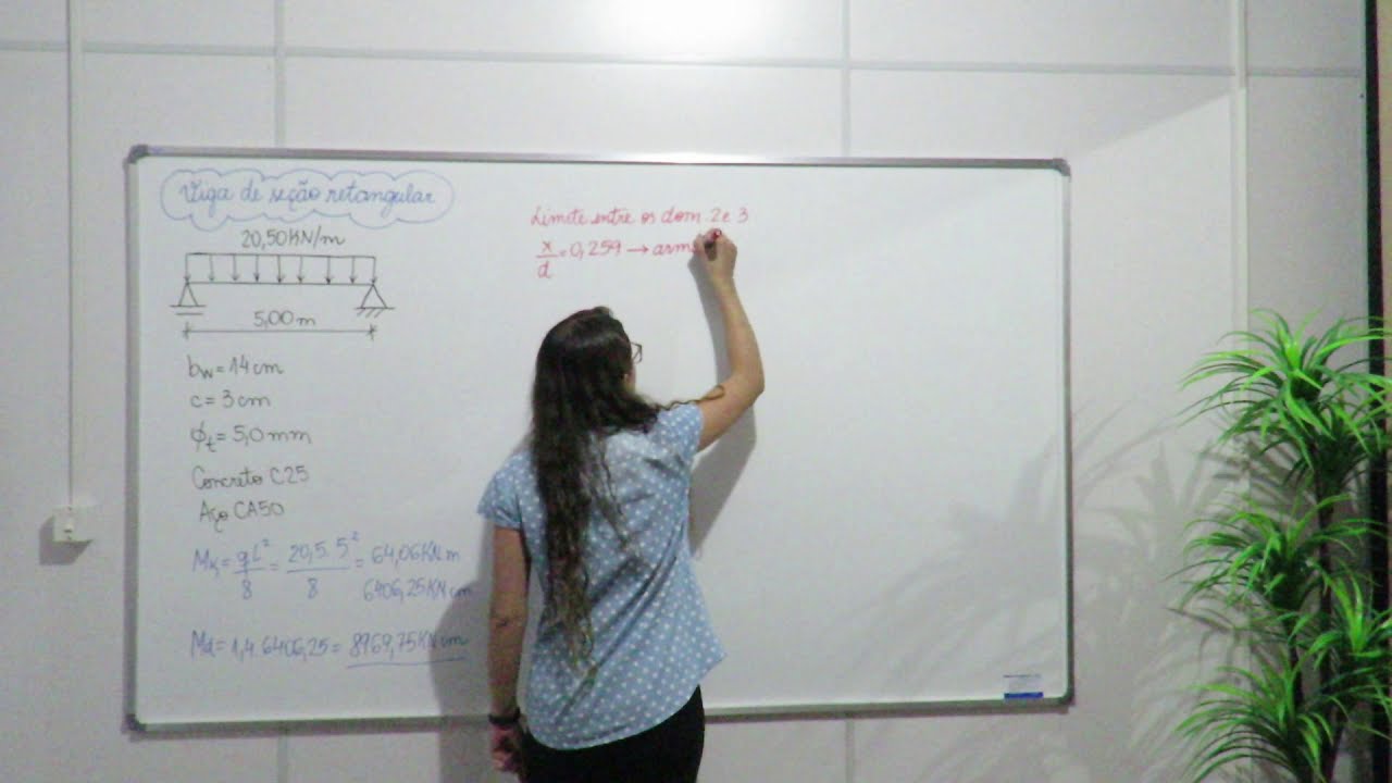 Dimensionamento de viga em concreto armado (1) - Parte 1