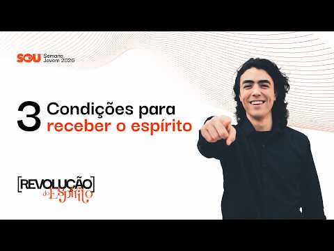 🕊️🔥Dia 3 - CONDIÇÕES PARA RECEBER O ESPÍRITO - SEMANA DE ORAÇÃO JOVEM | Pr. Henrique Gonçalves 🕊️🔥