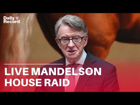 LIVE | Met Police RAID Peter Mandelson's home amid Epstein scandal