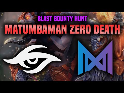 MATUMBAMAN ZERO DEATH❗❗ TEAM SECRET VS NIGMA - BLAST BOUNTY HUNT