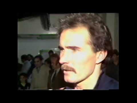 1985 Round 11 Post Match in the Change Rooms - Ken Hunter interview
