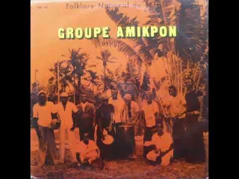 Groupe Amikpon ‎– Folklore National Du Benin 70s Traditional World Country Drums Music FULL Album
