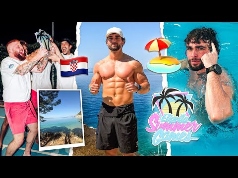 FIRST TIME ELIGELLA SUMMER GAMES 🏝️🇭🇷 | Arda Saatci