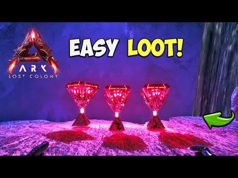 Lost Colony BEST Loot Cave | ARK Survival Ascended