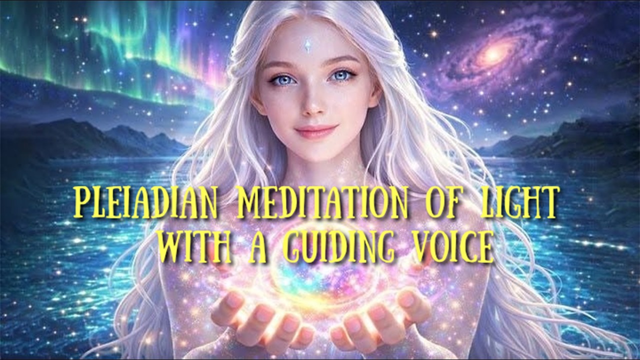 Pleiadian meditation of light with a guiding voice (ENG)