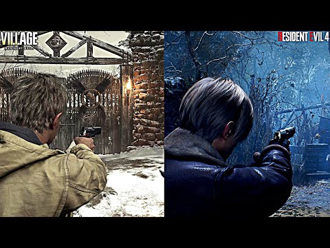 Resident Evil 8 Village Vs Resident Evil 4 Remake | Comparison