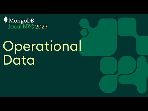 Keynote MongoDB local NYC 2023