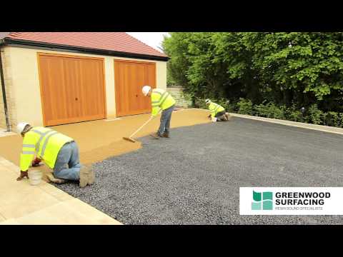 Greenwood Surfacing - Resin Bound Specialists - Installation Process