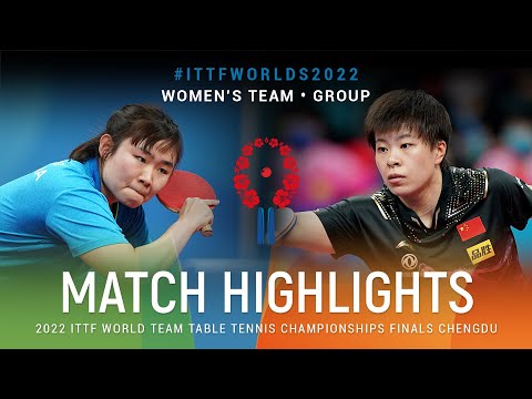 Highlights | Li Sian Alice Chang (MAS) vs Wang Yidi (CHN) | WT Grps | #ITTFWorlds2022
