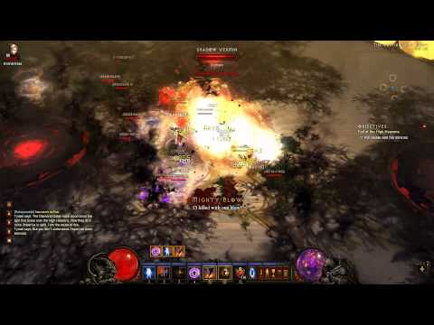 Diablo 3 1.04 Mocking Demise/Fracture Critical Mass Wizard VS Iskatu Inferno