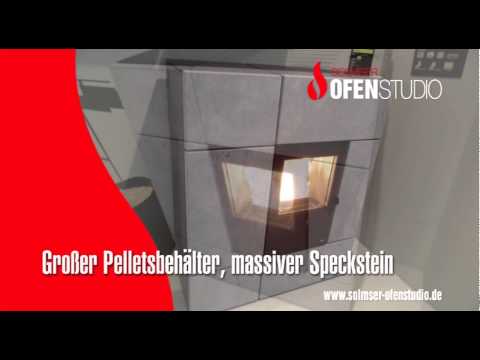 MCZ Pelletofen Stream Comfort AIr 12 kW in Funktion