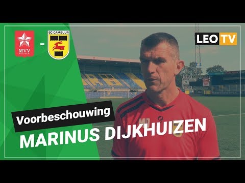Voorbeschouwing Marinus Dijkhuizen MVV - SC Cambuur