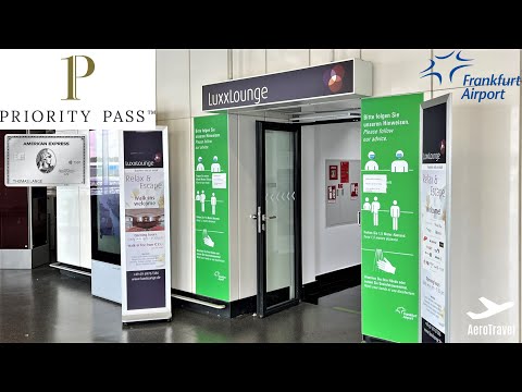 LUXXLOUNGE - APENAS PRIORITY PASS LOUNGE FRANKFURT TERMINAL 1 | DESAPONTANTE EXPERIÊNCIA DE LOUNGE 4K UHD