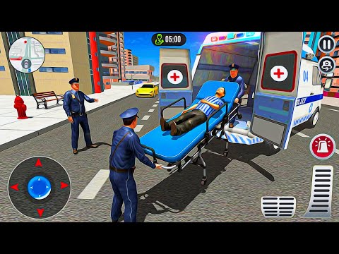 Police Ambulance Van Driving 2023 - Rescue Emergency Simulator 911 - Android GamePlay #5