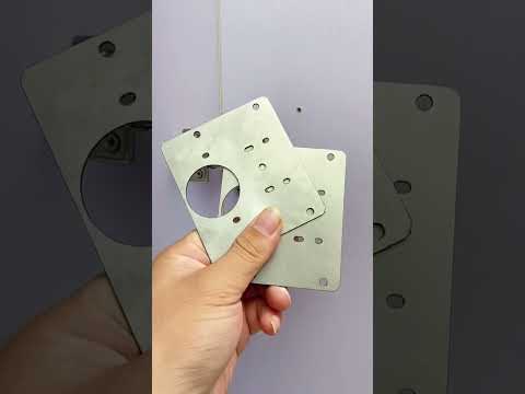 Don't throw away the broken cabinet door, try this hinge repair board