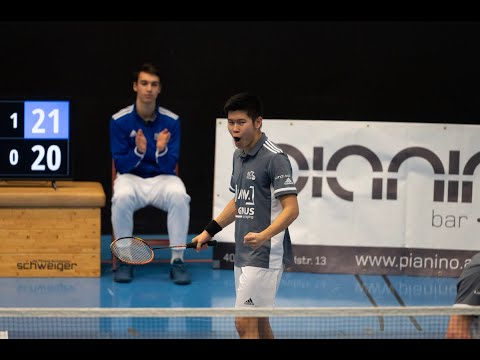 Badminton Bundesliga - BSC 70 Linz gegen Wien, 3. Herren Einzel