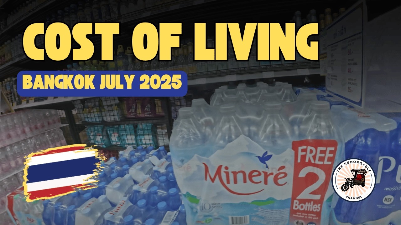 Cost of Living in Thailand 🇹🇭 | What $100 Gets You at a Premium Supermarket