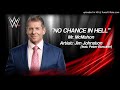 Mr McMahon 1999 No Chance In Hell WWE Entrance Theme