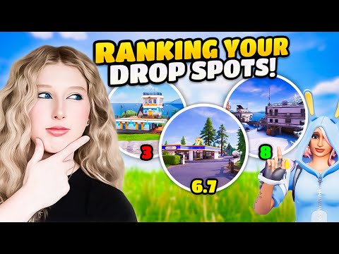 The WORST and The BEST Drop Spots in Fortnite!