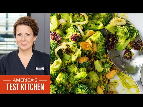 How to Make Broccoli Salad with Creamy Avocado Dressing