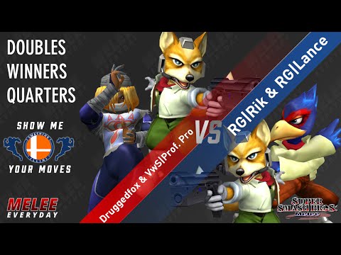 SMYM 17 - Druggedfox & VwS|Prof. Pro (Fox,Sheik) vs. RG|Rik & RG|Lanceinthepants (Falco,Fox) - WQ