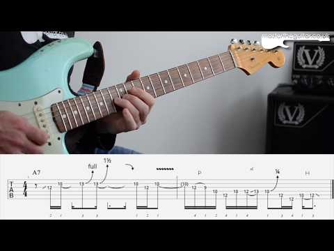 Big Bend Funky A Blues Lick - Guitar Lick Lesson w/TAB - MasterThatLick #9