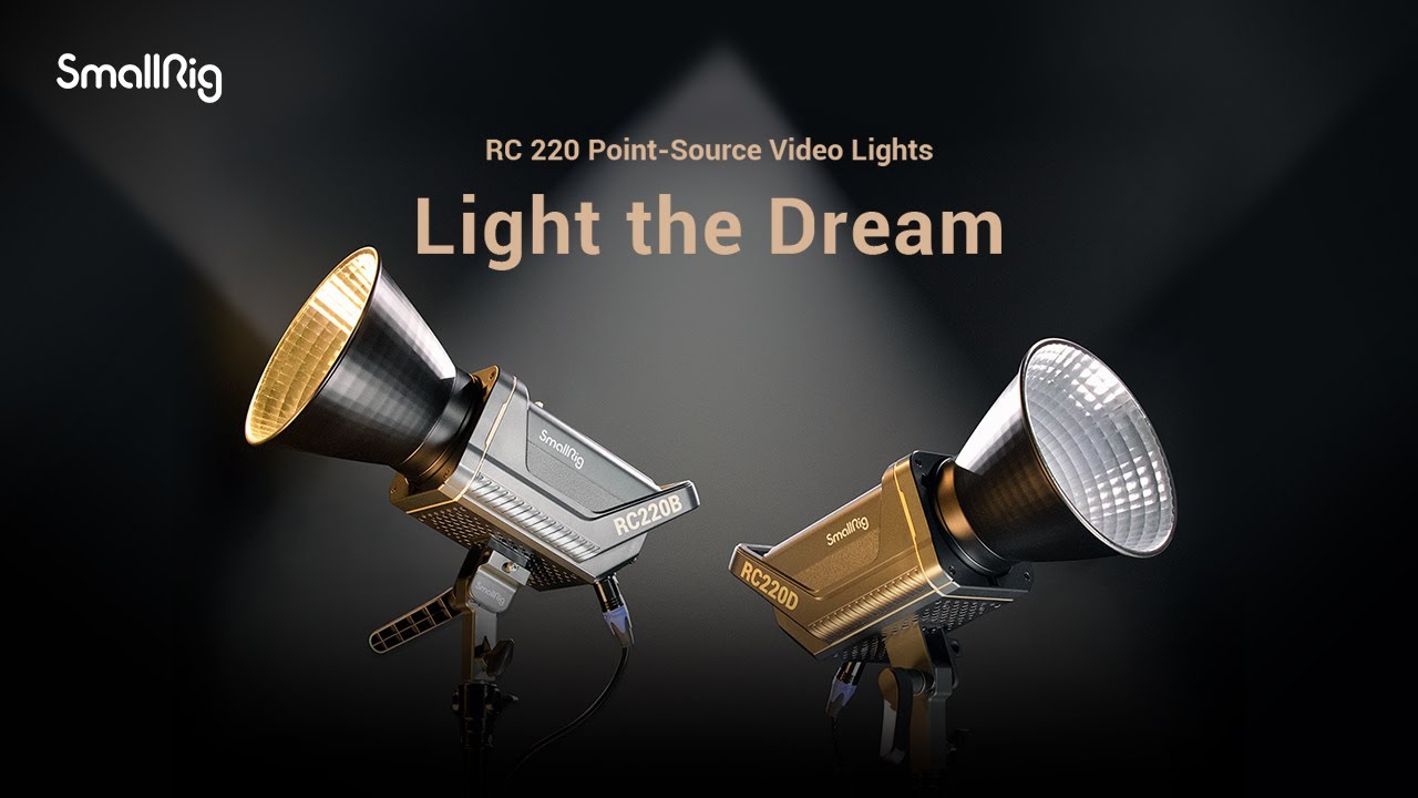 Smallrig Dauerlicht RC 220B 2 COB Kit