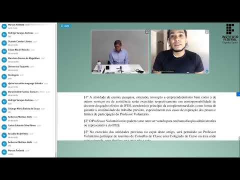 Reunião do Conselho Superior 29/05/2020