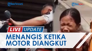 Video Anak Perempuan Nangis Histeris saat Motor Butut Ayahnya Diangkut Dishub: Tolong Pak, Jangan!