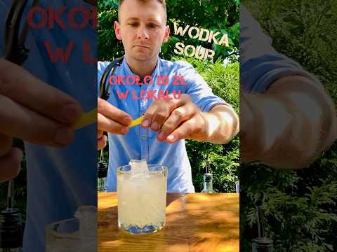 Vodka Sour 🍋 #bartender #cocktail #drink