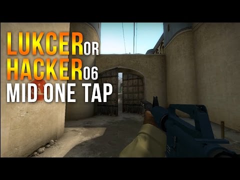 LUCKER OR HACKER #6 - MOST INSANE MID ONE TAP!? - CSGO EDIT