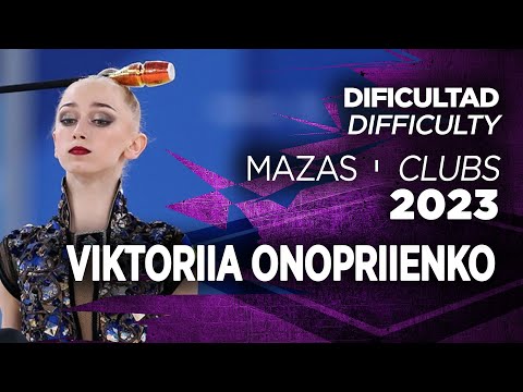 Viktoriia Onopriienko - Clubs Difficulty 2023