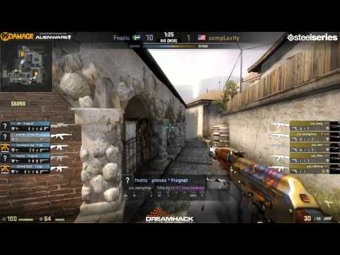 fnatic vs compLexity | Halbfinale, DreamHack Winter 2013 | de_inferno Map 1
