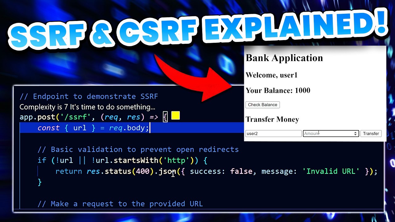 Understanding CSRF and SSRF Attacks (Demo and Examples)