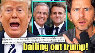 Breaking: Trump Begs For BIG OIL BAIL OUT & Canada, Europe & Japan DELIVER!