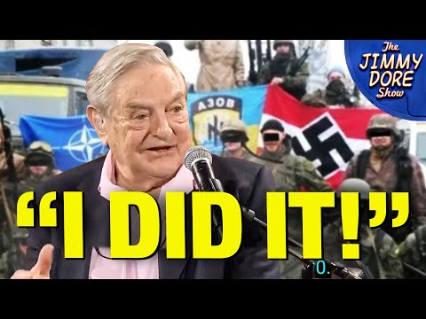 George Soros BRAGS About Brainwashing Ukrainians Into War!
