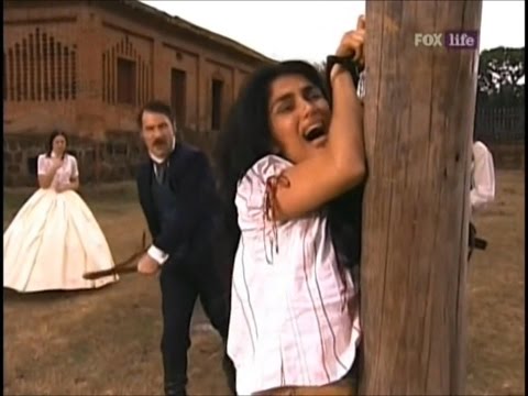 A Escrava Isaura (Record) - Cap 32 - Leôncio e Seu Chico dão Uma Surra em Rosa