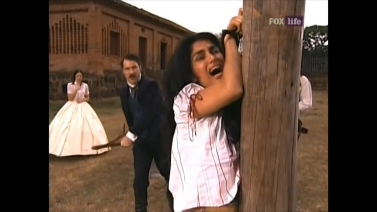 A Escrava Isaura (Record) - Cap 32 - Leôncio e Seu Chico dão Uma Surra em Rosa