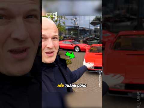 Lời Hứa 10 Năm Lái Ferari Đã Thành Sự Thật
