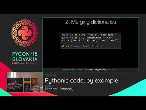 Michael Kennedy - Pythonic code, by example