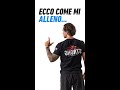 ECCO COME MI #ALLENO...
